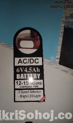 Ac dc defender চার্জার ফ্যান